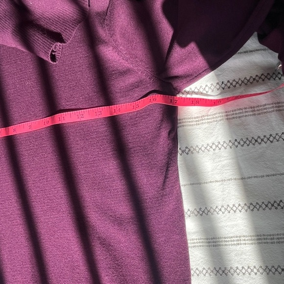 Calvin Klein Deep Purple Turtleneck Sweater- Small - Picture 7 of 8